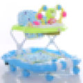 La fábrica giratorio de múltiples funciones rueda el caminante plástico del juguete de la muñeca / que rueda alrededor de los cabritos walke para el bebé